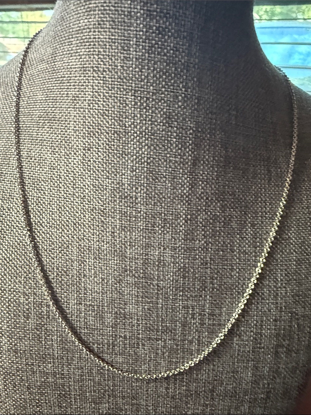 Delicate  925 Sterling Silver Chain Necklace - Classic Women's Jewelry